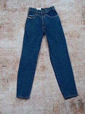 Vintage High Rise Slim Leg Jeans New Womens 00/0